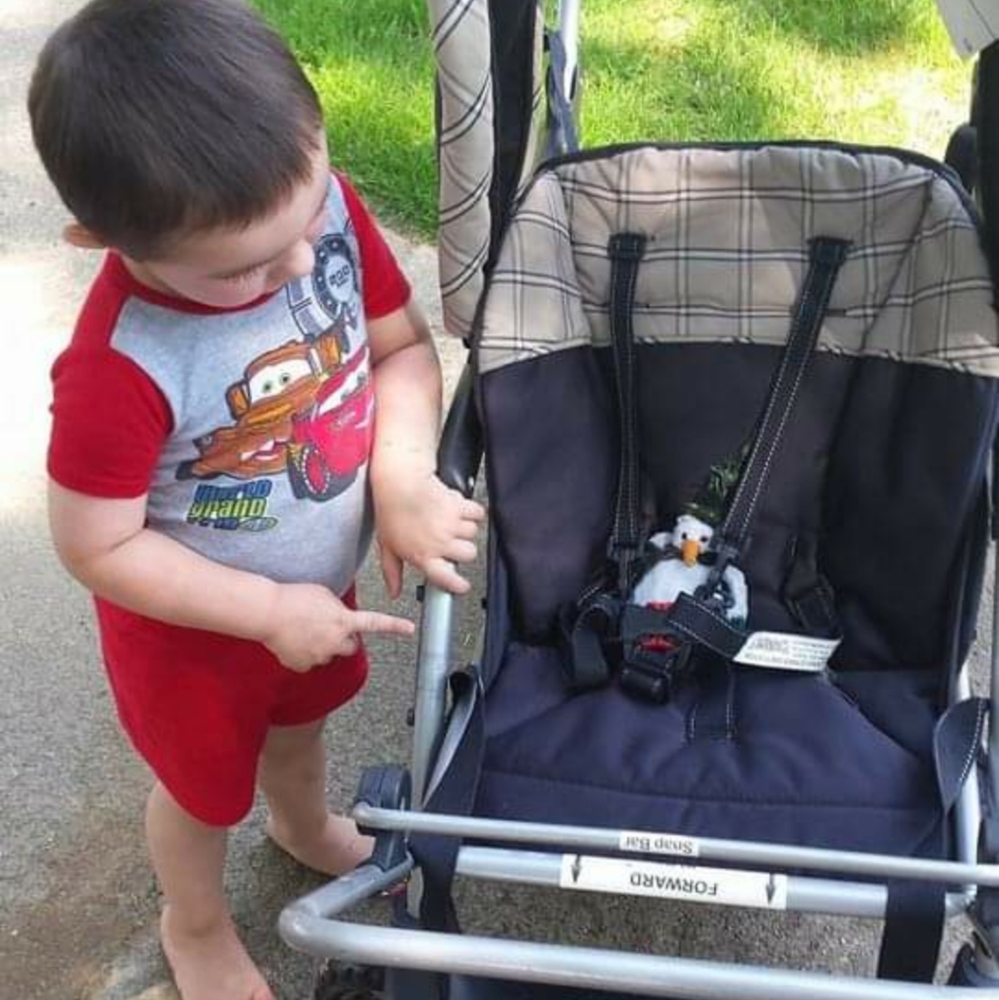 HELP!!! Does anyone have this snowman??? Its lost